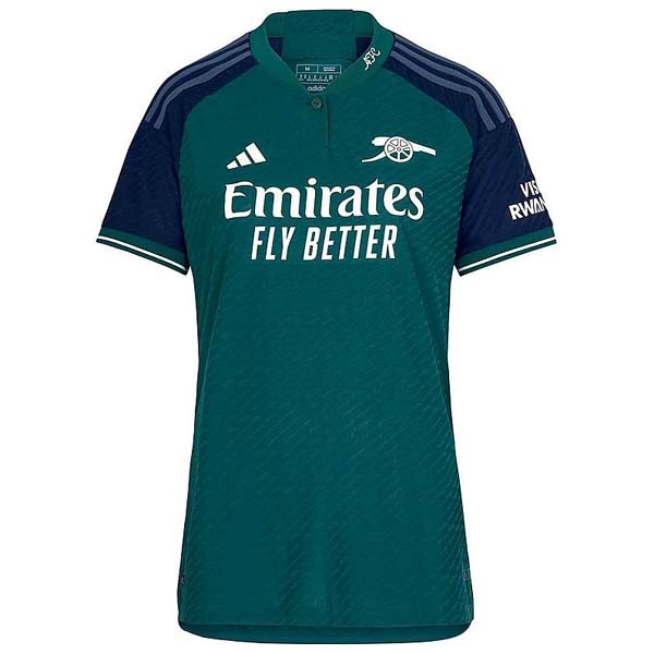 Camiseta Arsenal Replica Tercera Ropa Mujer 2023/24